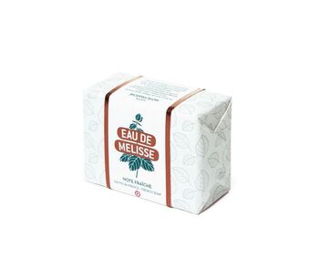 Eau de Mélisse des Carmes Boyer savon bio note fraîche 100g