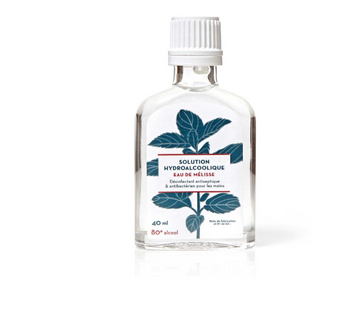 Eau de Mélisse des Carmes Boyer solution hydroalcoolique nomade 40ml