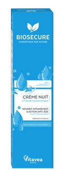 Biosecure Crème de nuit Acide hyaluronique 50ml