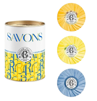 Roger & Gallet Coffrets savons Bienfaisants Bois 3x100g
