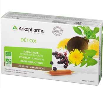 Arkofluides Detox bio 20 ampoules