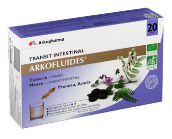 Arkofluides Transit Intestinal 20 Ampoules