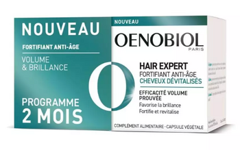 Oenobiol Hair Fortifiant anti-âge Cheveux & brillance 2x30 capsules