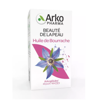 Arkogélules Huile de Bourrache bio 60 gélules