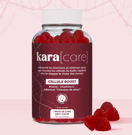 KARA CARE CELLULE BOOST ADN 60 GUMMIES