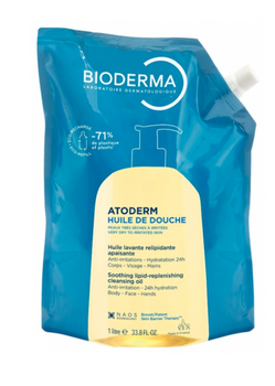 Atoderm Huile de Douche Éco-Recharge 1 Litre