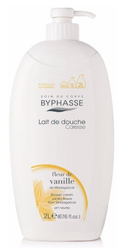 Byphasse Lait de douche Caresse Vanille 600ml