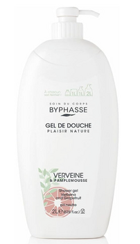 Byphasse Gel douche Plaisir Verveine et pamplemousse 2L