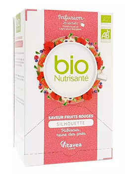 Vitavea Infusion Silhouette Saveur Fruits rouges 20 sachets