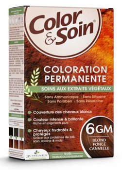 3 Chênes Color & Soin Coloration 6GM Blond foncé cannelle