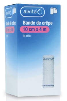 Alvita Bande de crêpe 10cm x 4m