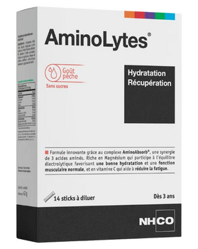 NHCO Aminolytes 14 sticks goût pêche