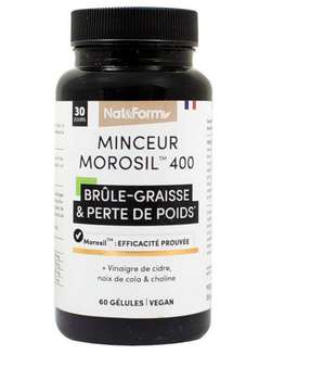 Nat & Form Nutraceutique Minceur Morosil 400 60 gélules