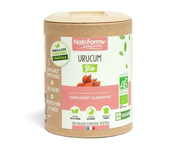 Nat & Form Urucum bio 90 gélules