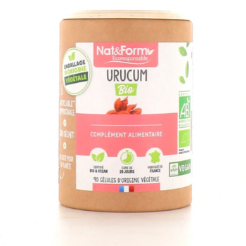 Nat & Form Urucum bio 90 gélules