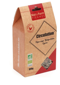 Nat & Form Tisanes bio Circulation 100g