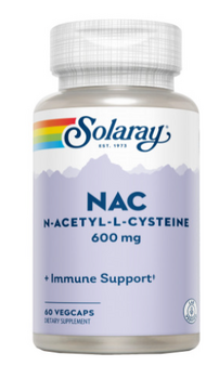 Solaray NAC (N-Acétyl-Cystéine) 60 caps végétales