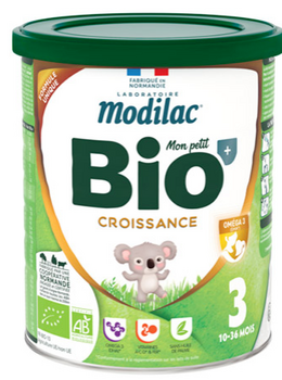 Modilac Mon petit BIO Croissance + 3ème âge 10 à 36 mois 1kg