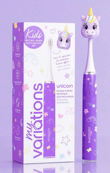 MyVariations Brosse à dents électrique Enfant Licorne