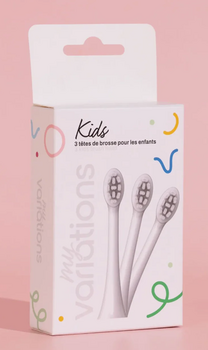 MyVariations Pack 3 Têtes de Brosse Enfants