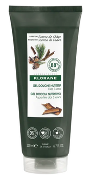 Klorane Gel Douche Nutritif au Cupuaçu Bio Écorce de Cèdre