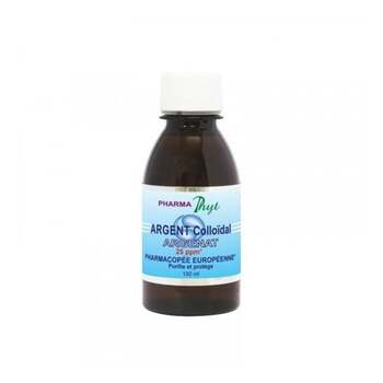 Pharmaphyt Argent Colloïdal 25PPM 150ml