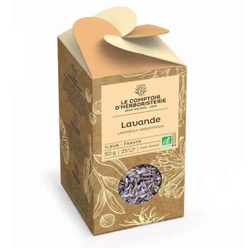 Le Comptoir d'Herboristerie Tisane Lavande Bio 50g
