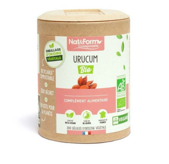 Nat&Form Gélules Urucum Bio ECO RESP B/200