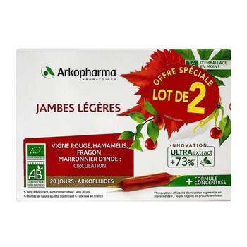 Arkopharma Arkofluides Jambes Légères Lot 2