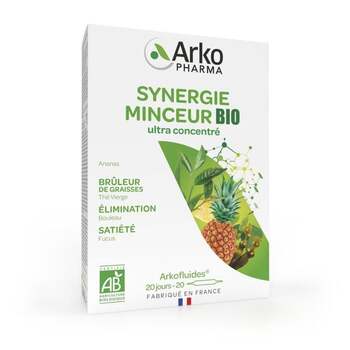 Arkopharma Synergie Minceur BIO Thé vierge, Fucus, Bouleau, Ananas