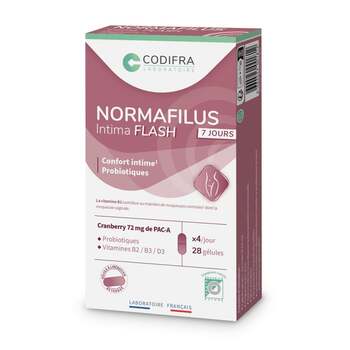 CODIFRA Complément alimentaire NORMAFILUS INTIMA FLASH Gél B/28