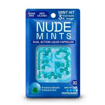 Nude Mints Capsules fraîcheur Menthe poivrée