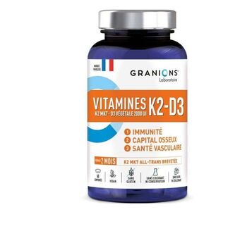 Laboratoire des Granions Complément alimentaire Vitamines K2-D3