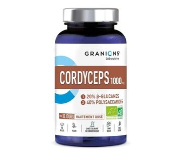 Granions Complément Alimentaire Cordyceps Bio 90 Gélules