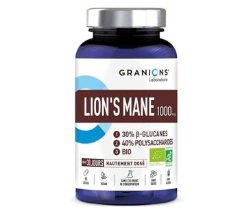 Laboratoire des Granions Complément alimentaire Lion's Mane 1000 mg Bio