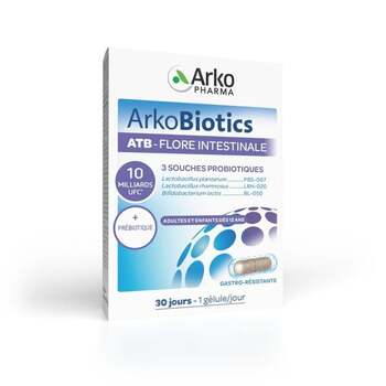 Arkopharma Complément Alimentaire Arkobiotics ATB Flore Intestinale