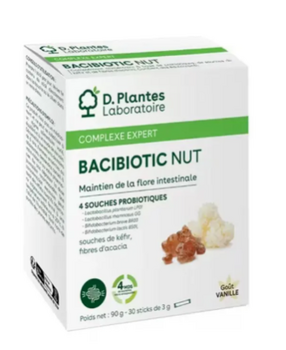 Laboratoire D.Plantes Bacibiotic Nut 30 sticks