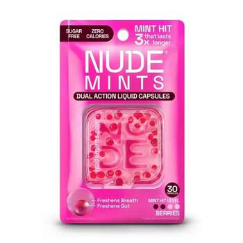 Nude Mints Capsules Fraîcheur Fruits Rouges 30 capsules