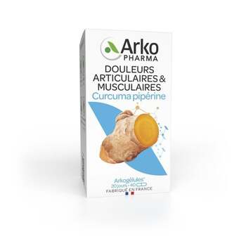 Arkopharma Confort articulaire Curcuma Piperine 130 gélules