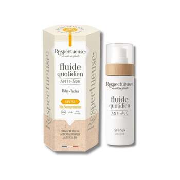 Respectueuse Fluide Protecteur Anti-Âge SPF50+ 30g