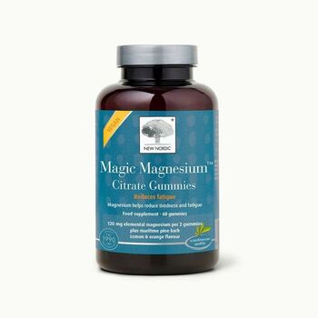 New Nordic Magic Magnésium Citrate 60 gummies