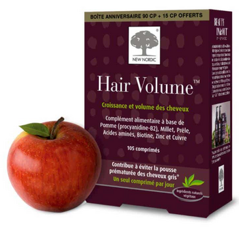 New Nordic Hair Volume Cheveux 90+15 Comprimés