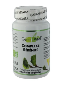 VITALL + Complexe Serenite Bio 60 Gélules