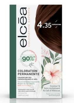 Elcéa Coloration Experte Permanente Capuccino 4.35