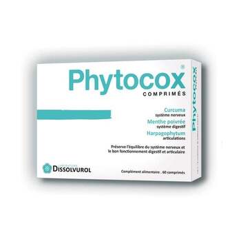 Dissolvurol Phytocox Lot 2 x 60 comprimés