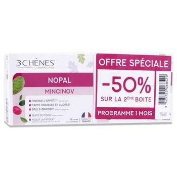 Les 3 Chênes Nopal MinciNov 60 Comprimés