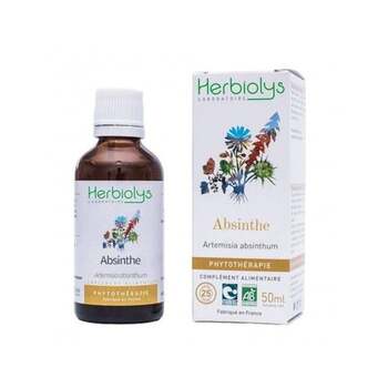 Herbiolys Teinture-mère Grande Absinthe BIO 50mL