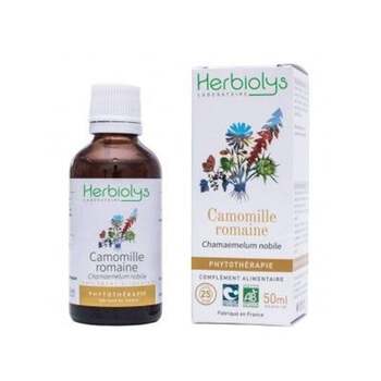 Herbiolys Teinture-mère Camomille romaine BIO 50mL