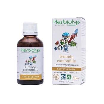 Herbiolys Teinture-mère Grande Camomille Bio 50mL