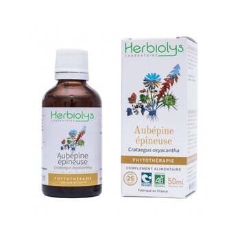 Herbiolys Teinture-mère Aubépine épineuse BIO 50mL